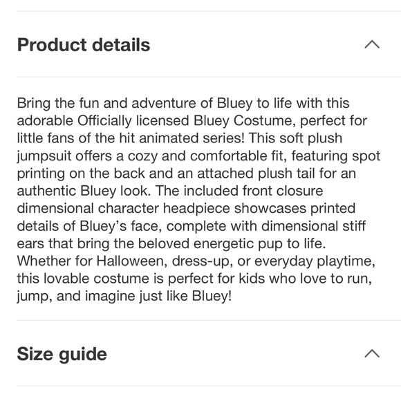 Bluey Kids Costume - Picture 9 of 10